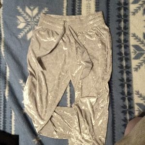 White velvet victora secret sleep pants
